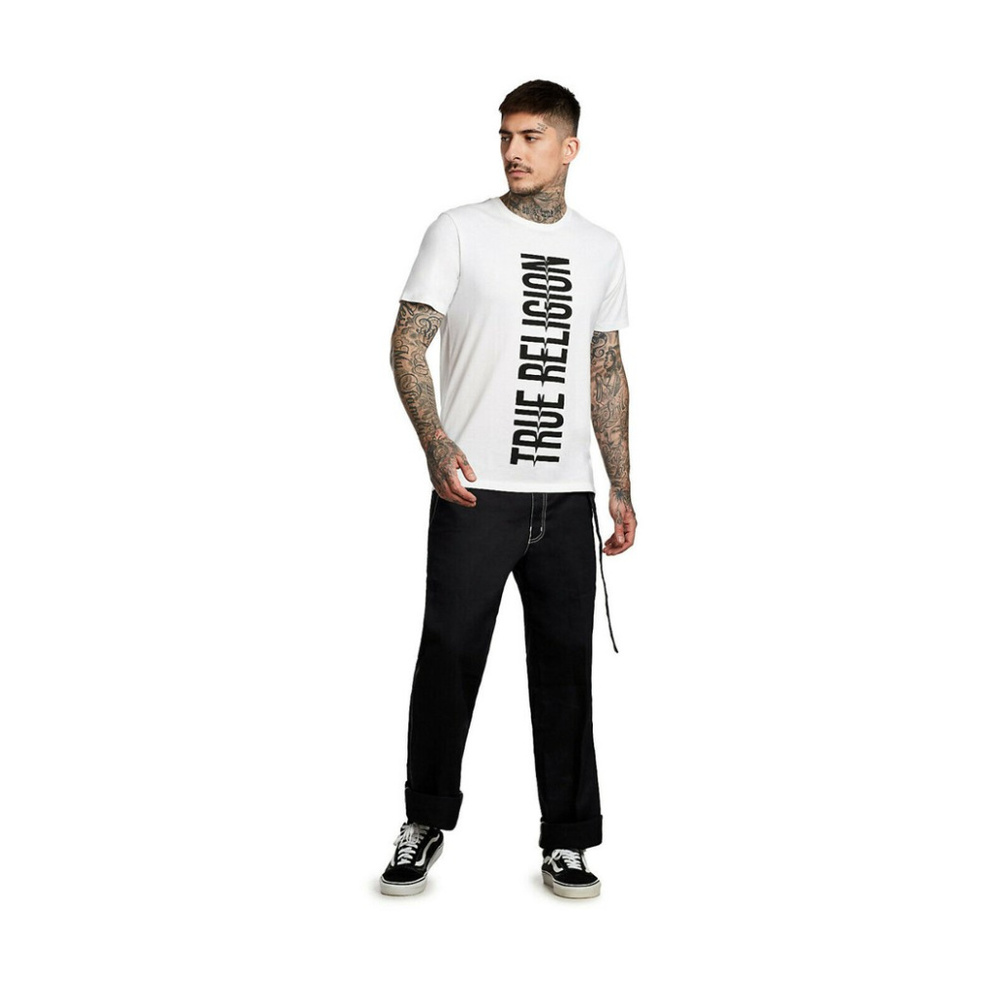 True Religion Men's Bold Logo Tee T-Shirt - Picture 3 of 3